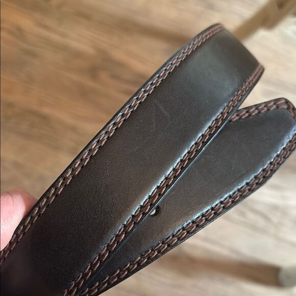 Columbia Brown Leather Belt 30-32 - Picture 6 of 6